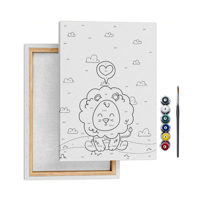 BToys Aslan - 25x35cm - Boyama Tablo