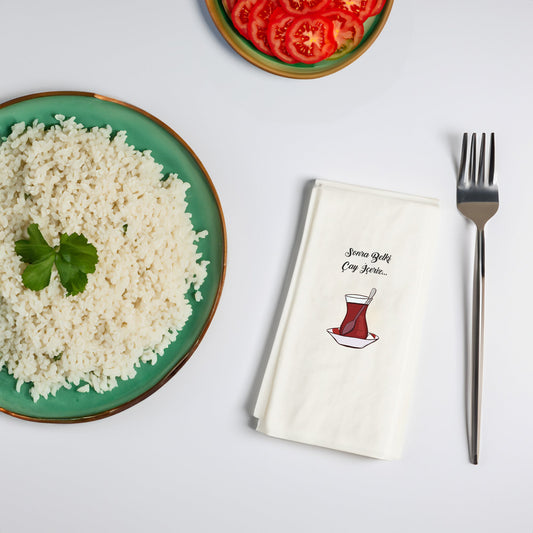 "Sonra belki çay içeriz..." Baskılı Peçeteler - AyDesign.com.tr
