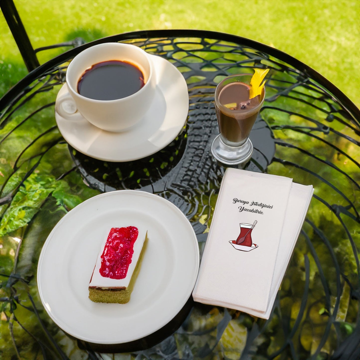 "Kişiye özel" Baskılı Peçeteler - AyDesign.com.tr
