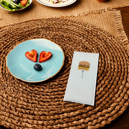 "Hamburger" Baskılı Peçeteler - AyDesign.com.tr
