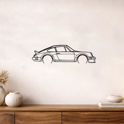 Porsche 911 Group 4 Metal Duvar Tablosu Retro Yarış Teması