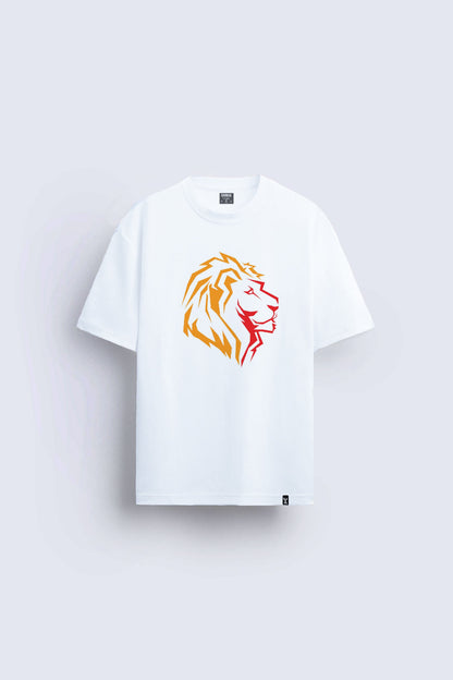 Aslan baskılı regular tişört