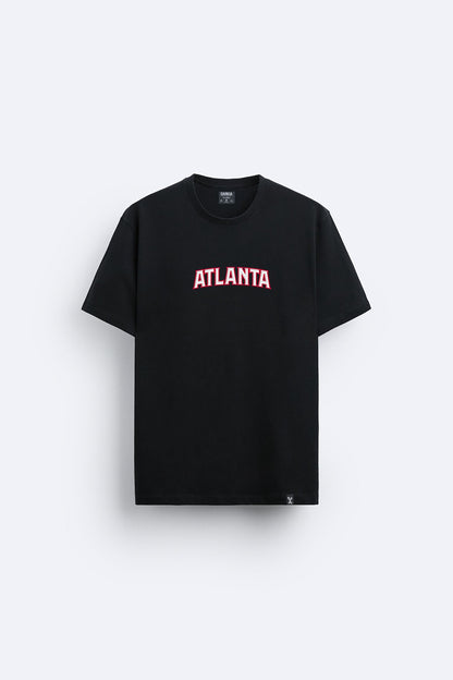 Atlanta baskılı regular tişört