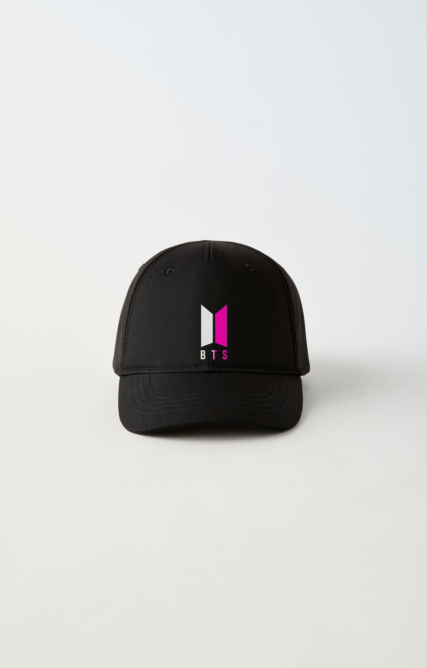 Black Pink Müzik Grubu Baskılı Baskılı Ayarlanabilir Siyah Şapka