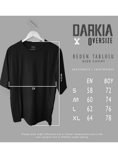 watermelon baskılı oversize beyaz tişört