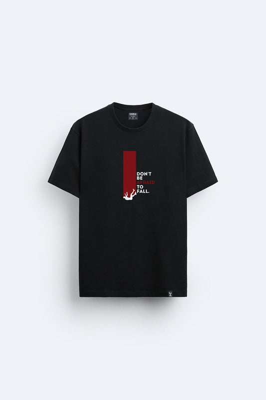 Minimal baskılı regular tişört