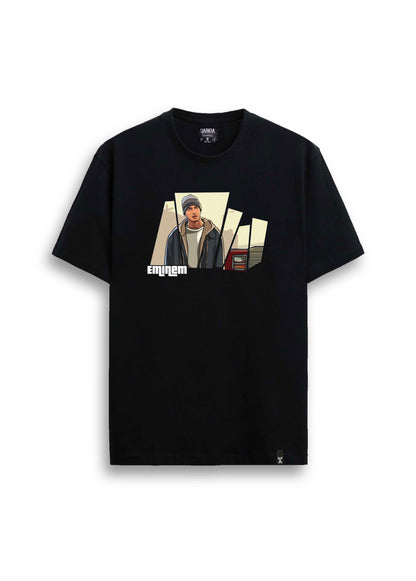 eminem baskılı regular tişört