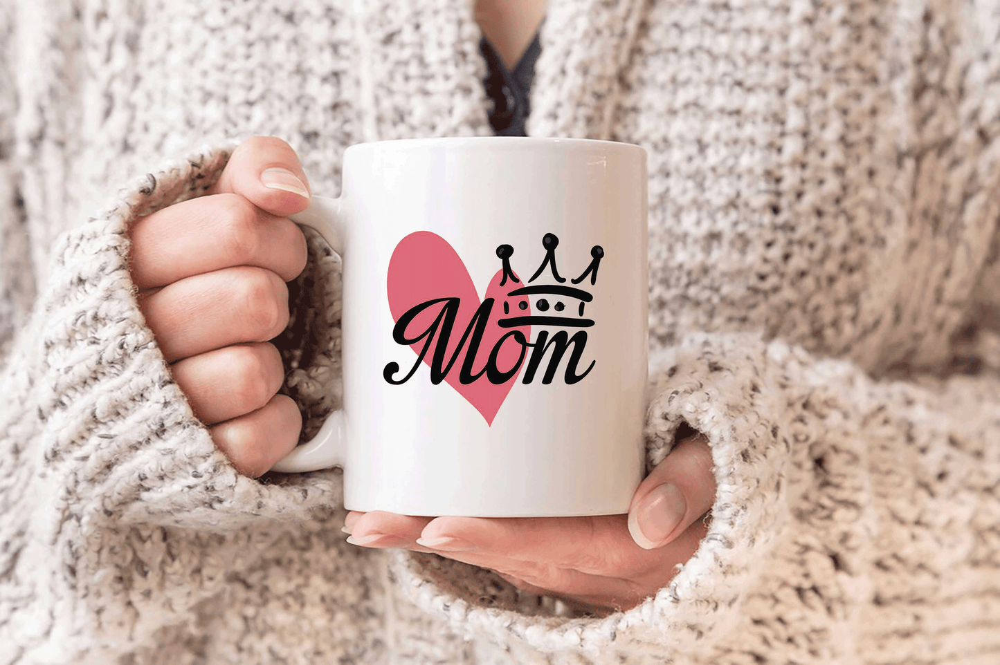 Anneler Günü Hediye MOTHER MOM MAMA baskılı porselen kupa bardak