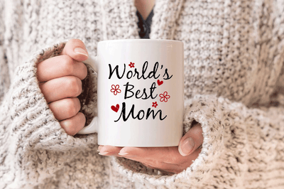 Anneler Günü Hediye MOTHER MOM MAMA baskılı porselen kupa bardak