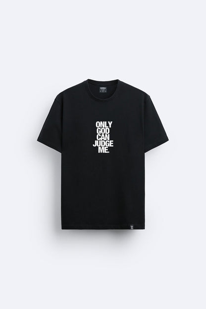 Minimal baskılı regular tişört