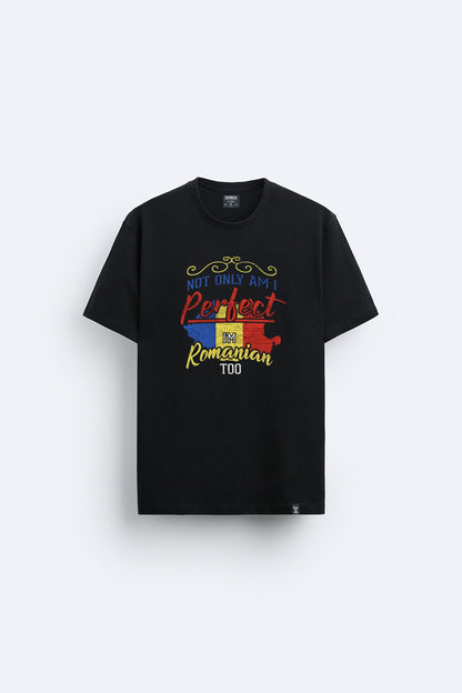 Romanya baskılı regular tişört