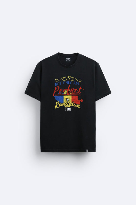 Romanya baskılı regular tişört