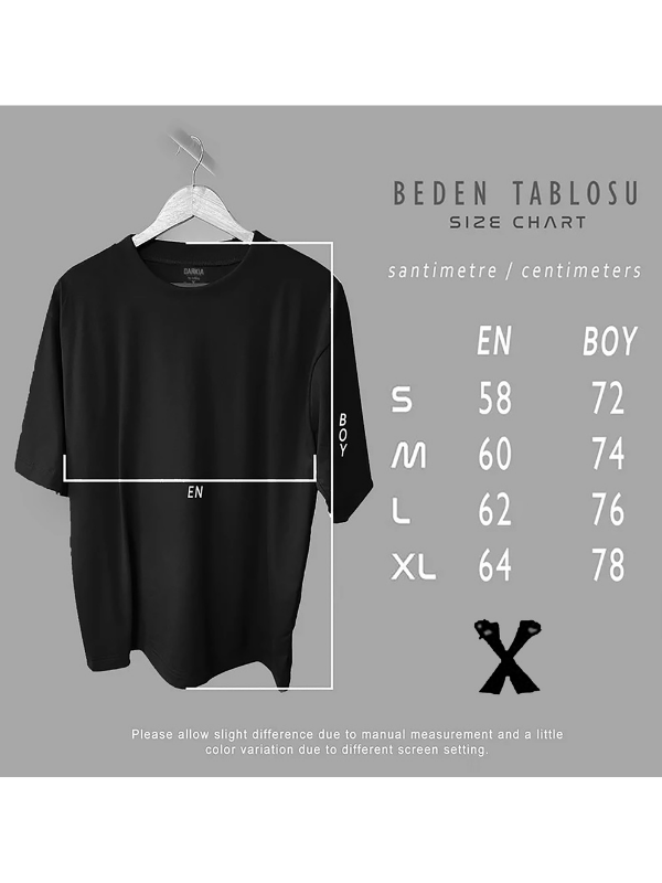 Led Zeppelin baskılı oversize tişört