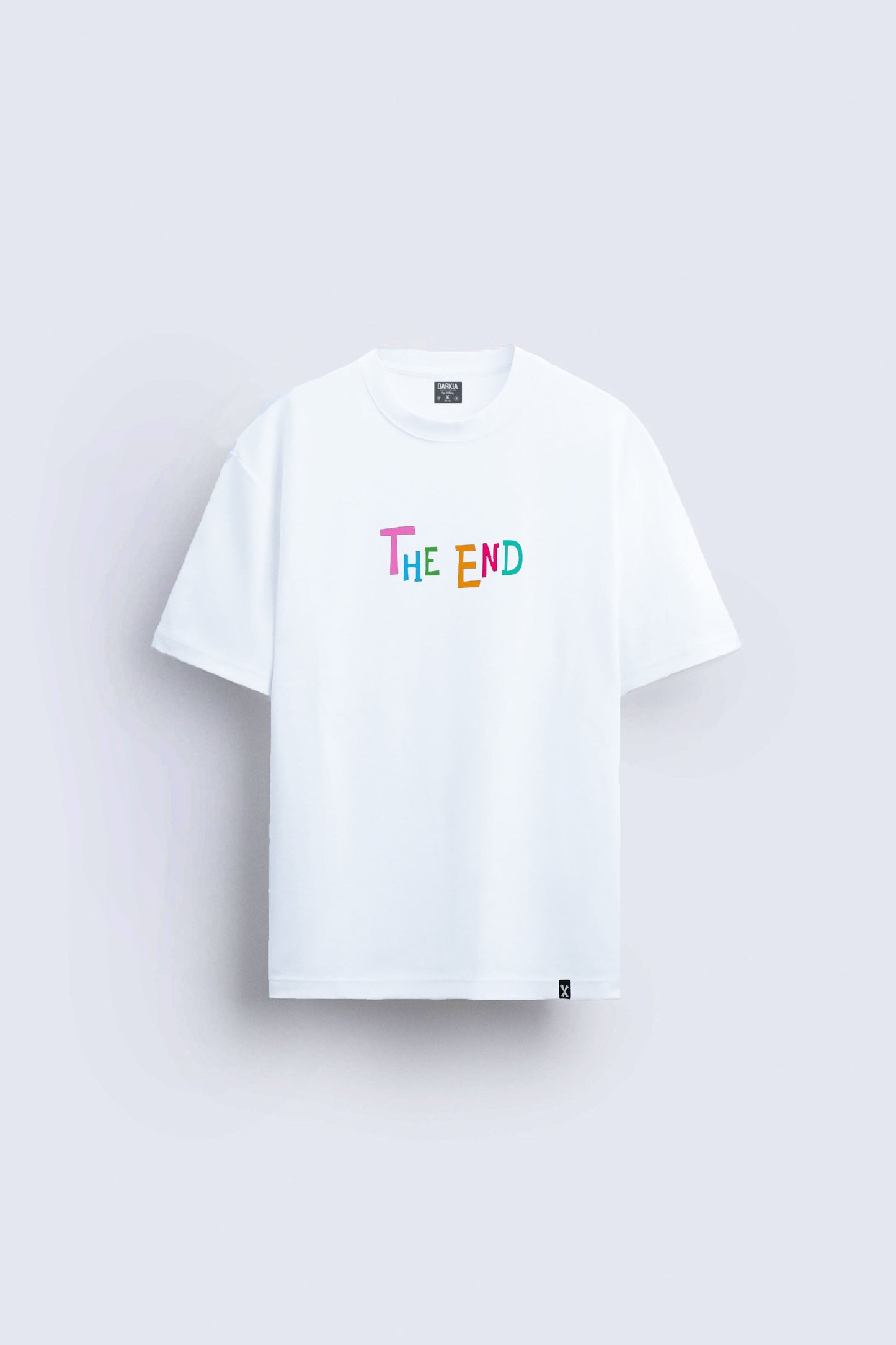 Minimal baskılı regular tişört