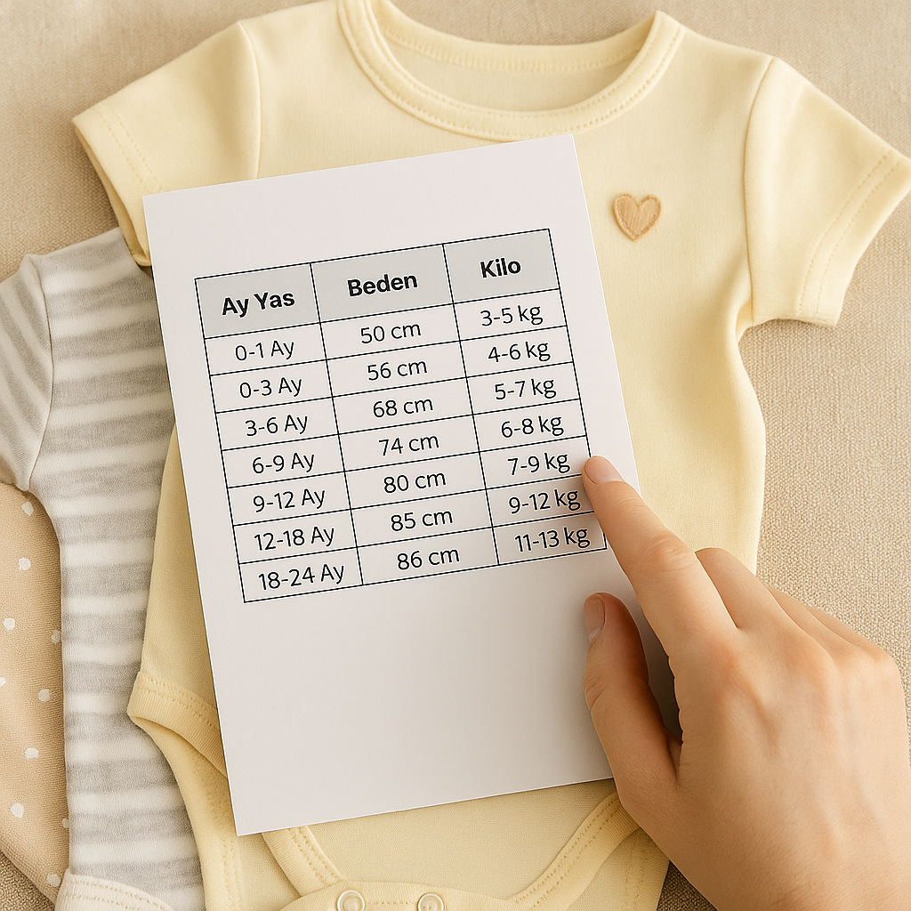 Uyuyan Ayıcık Bulut & Yıldız Baskılı Bebek Zıbını | Unisex | 1–36 Ay | Gece Temalı
